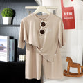 Children's Lyocell Pajama Set - Unisex Summer Thin Homewear 2PCS