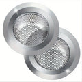 2pcs Kitchen Sink Strainer, Stainless Steel Sink Drain Strainer, Large Wide Rim 4.5" Diameter, Food Catcher For Most Sink Drains
