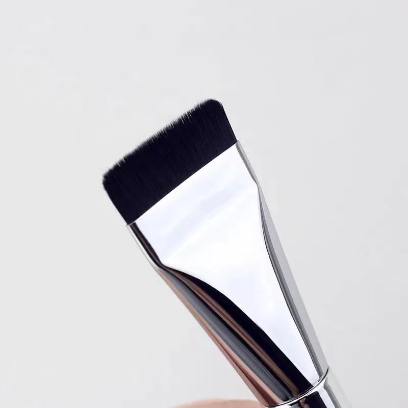 A Foundation Brush Ultra Thin Traceless Concealer Brush Mask Brush Flat Head No Powder Soft Hair Beauty Tools Makeupbrush