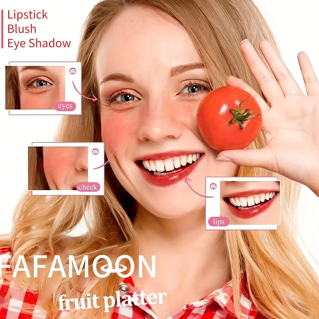 Fafamoon Fruity Lip Tint - Moisturizing Waterproof Liquid Lipstick