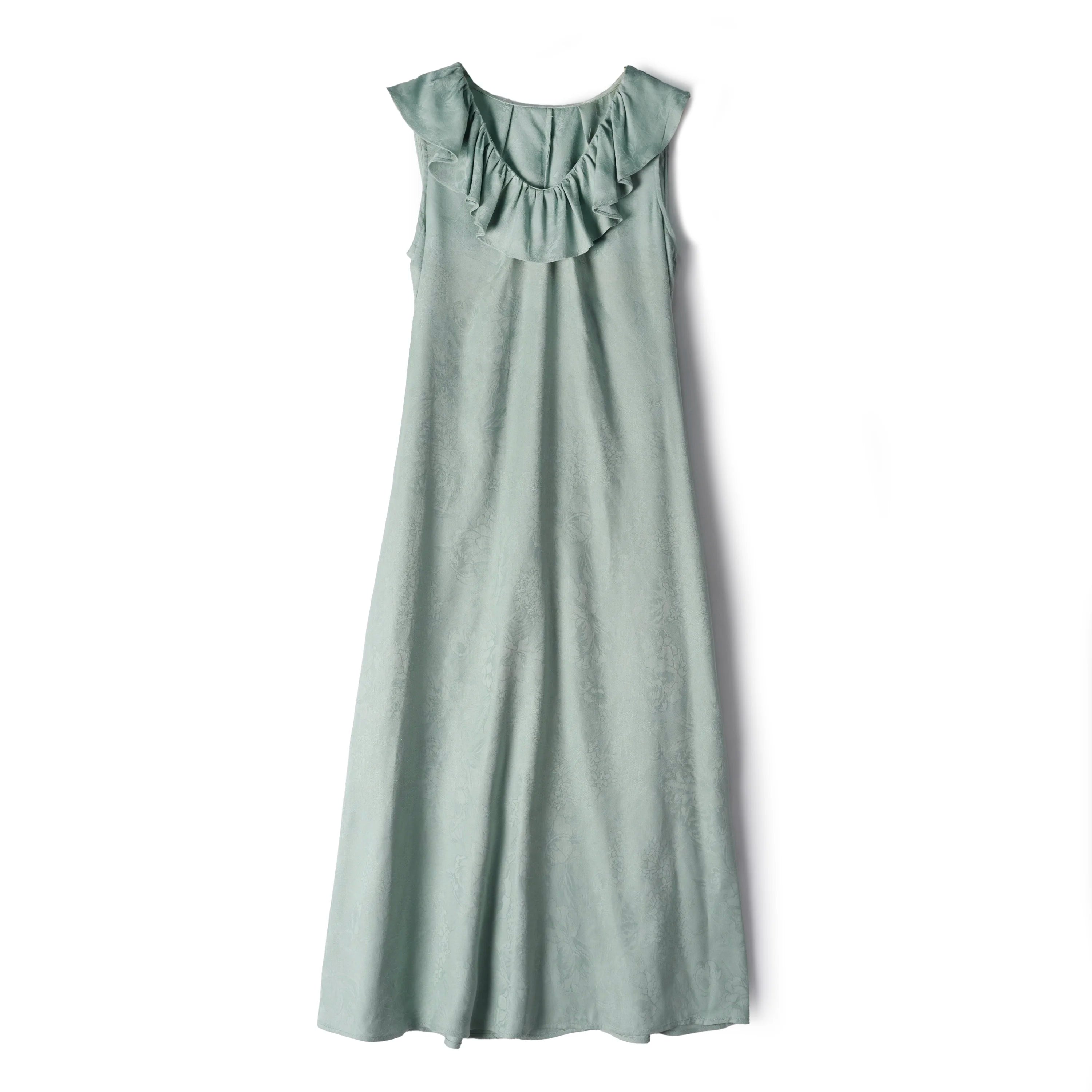 ZVAQS 100% Real Mulberry Silk Long Dresses 2025 Woman Summer Casual Tank Dress Fashion Vacation Dresses Women Clothing платье