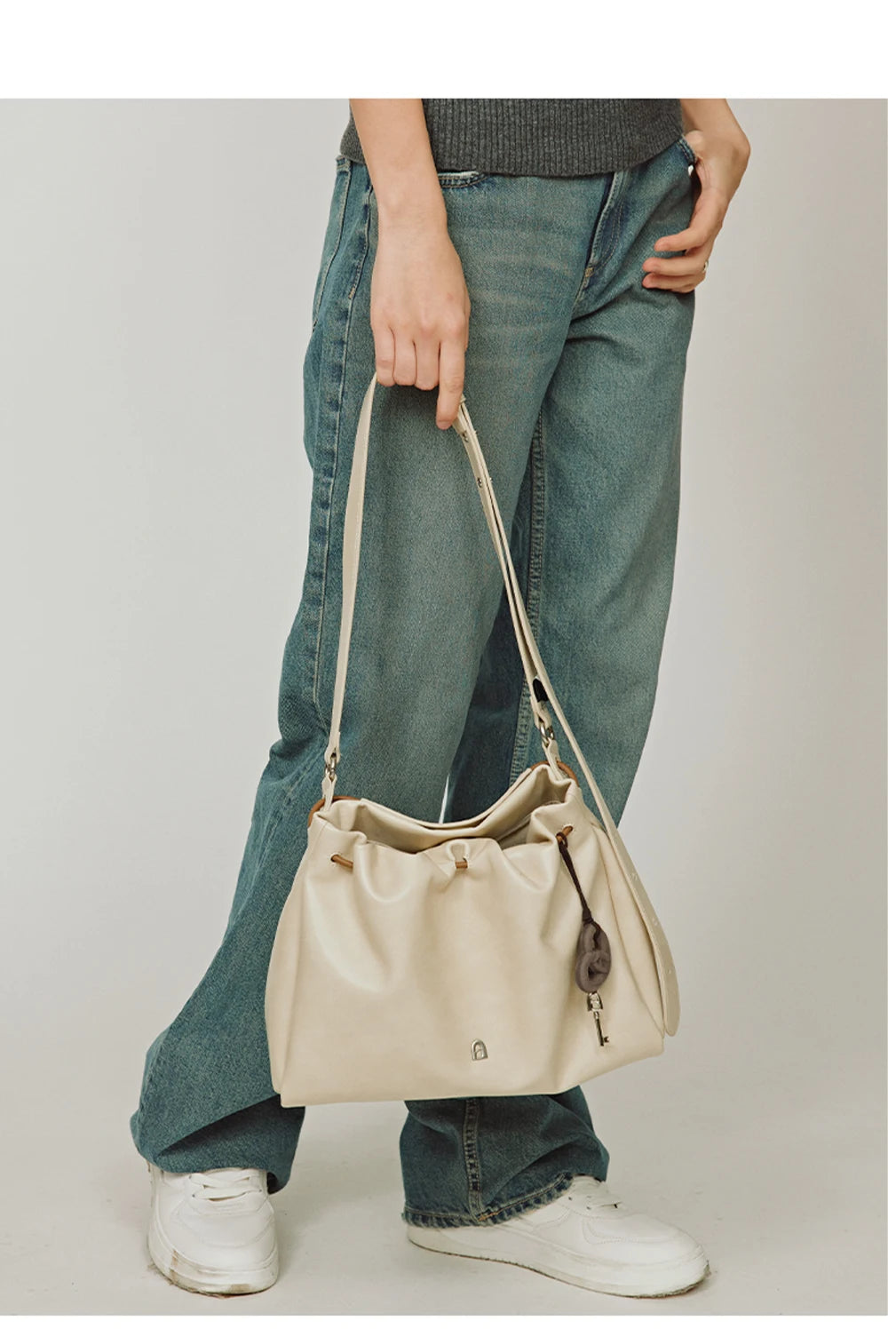 LA FESTIN Original Brand Women's Bag 2025 New Fashion Leather Shoulder Bag Lady Handbag Large Capacity Bag Crossbody Bag