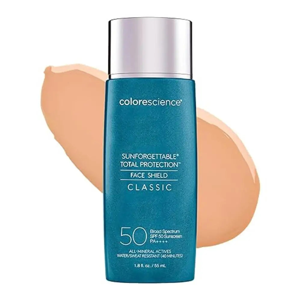 55ml Self-Tanning Foundation Colorescience Sunforgettable Face Shield Flex Broad Spectrum Mineral Sunscreen Water Resistant
