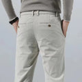 Autumn and Winter Men's Corduroy Trousers New Men's Clothing Stretch Slim Fit Casual Pants Fashion Mens Business Work Pants