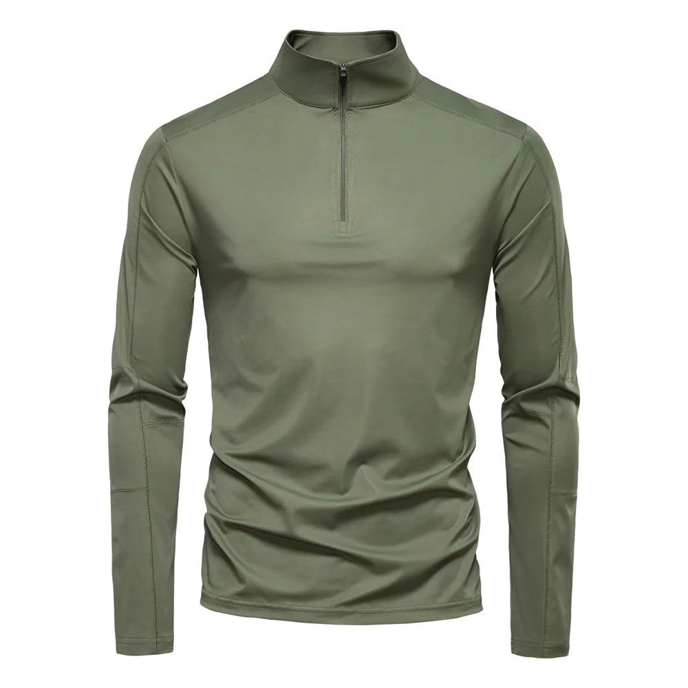 Camisa de sol Aiopeson para hombre, ligera, transpirable y con protección UV, para entusiastas de las actividades al aire libre