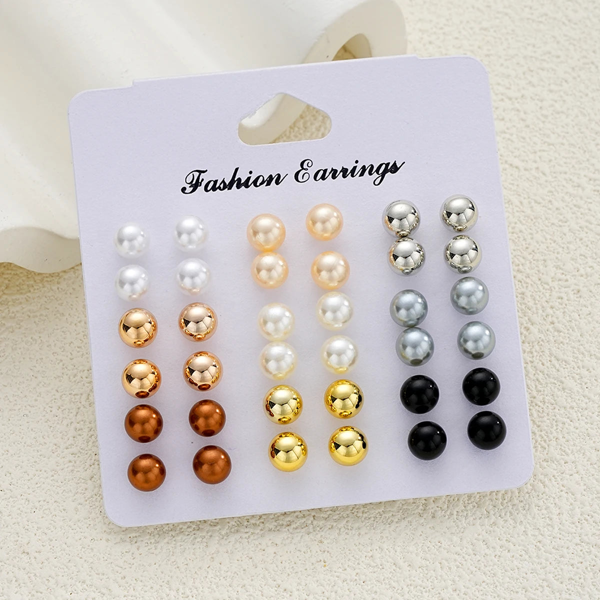 83Pcs Elegant Pearl Geometric Earrings Necklace Bracelet Ring Jewelry Set For Women'S Heart Butterfly Star Daily Jewelry New