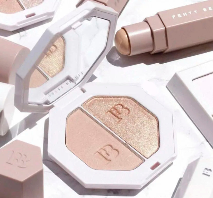 Fenty Beauty Multi-Color Contour Stick Concealer Facial Matte 3D Diamond Highlight Non Fading Water Gloss Lip Glaze Gloss Makeup