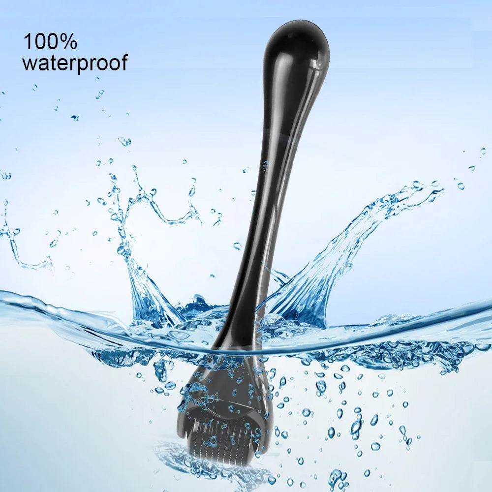 0.2/0.25/0.3mm 540 Microneedles Derma Roller for Hair Beard Grow Facial Skin Care Cosmetic Beauty Instrument for Women and Man