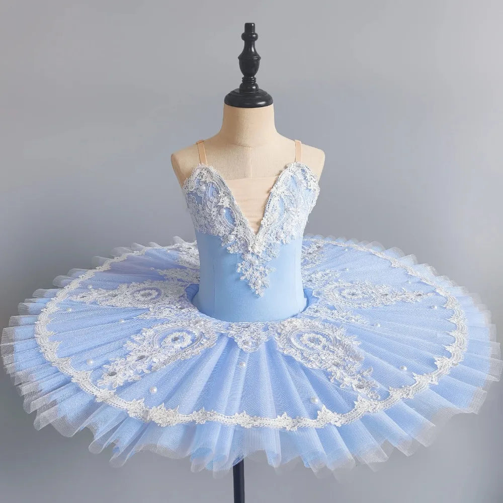 Princess Performance Fairy Tutu Kids Clothes Ballet Leotards for Girls Dress Stage Costumes Dance Wear Summer Children Clothing