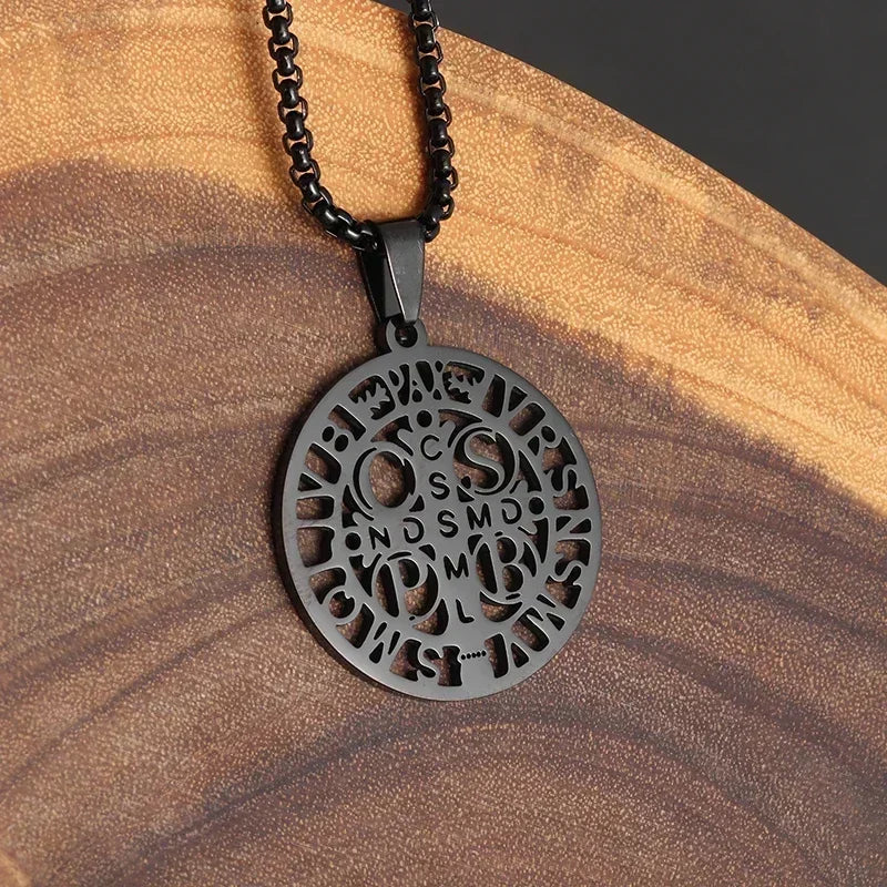 Christian Jesus Portrait Iced Out Necklace Pendant For Men And Women Cross Catholic Amulet Jewelry