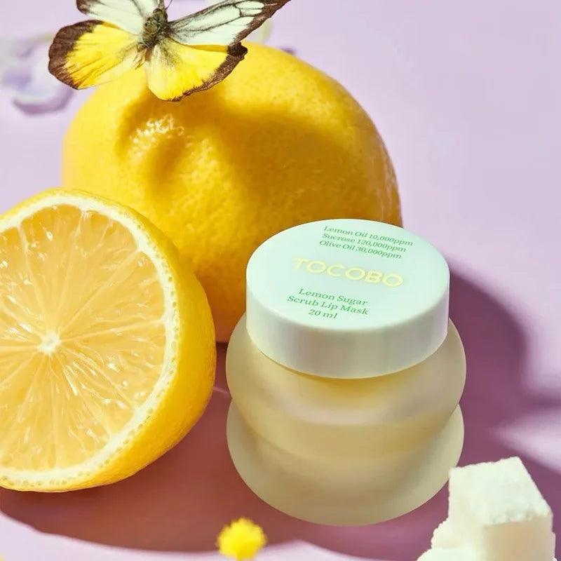 South Korean Skincare Brand Tocobo Ice Cream Texture Lip Mask Repair Ultra Moisturizing Lip Balm Hydrating Glow Non-irritating