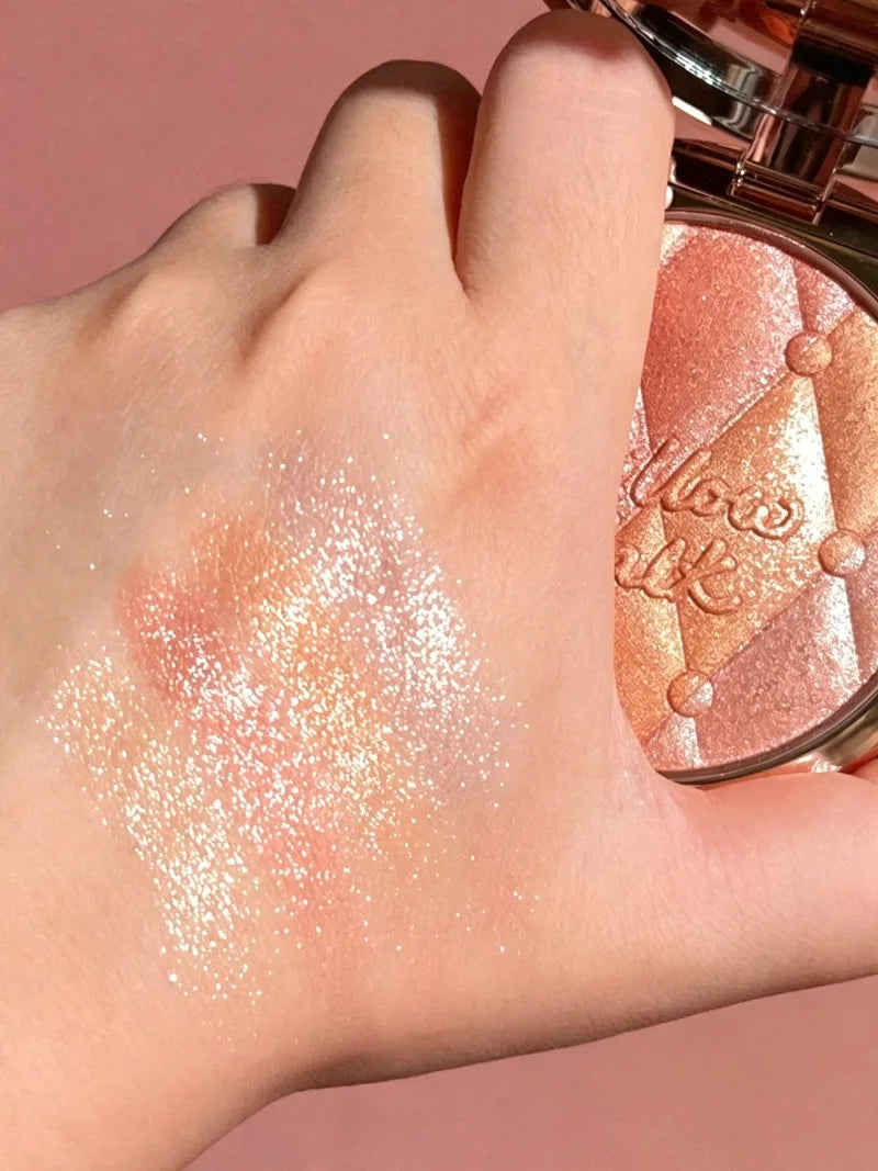 Charlotte Tilbury PILLOW TALK Series Soft Heart Double Color Powder Blusher Color Plate Hot Color Code First Love Sex on Fire