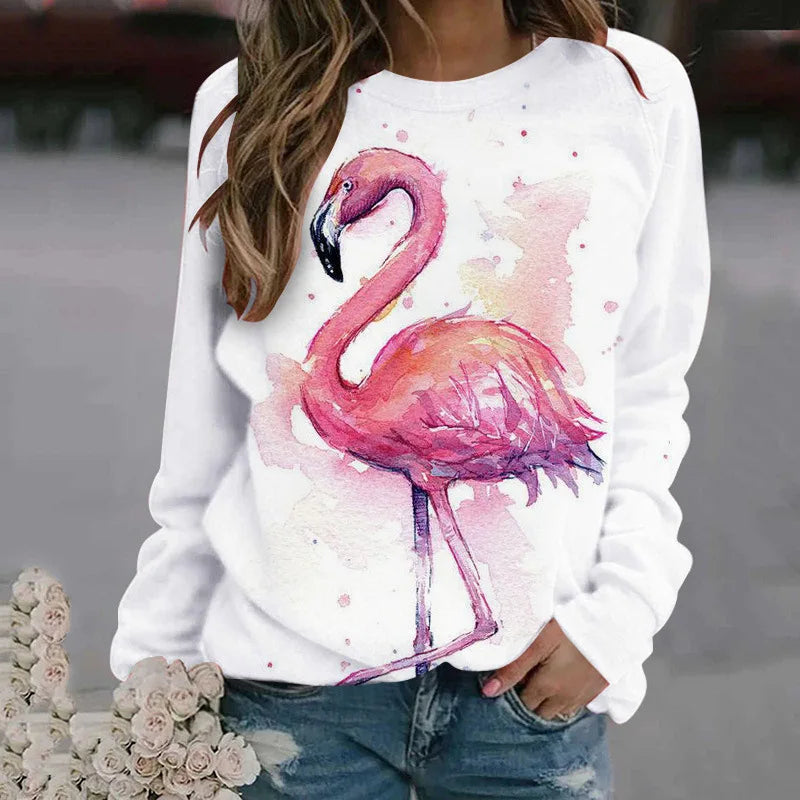 Dream Catcher 3D Print Sweatshirt - Women's Casual O-Neck Pullover