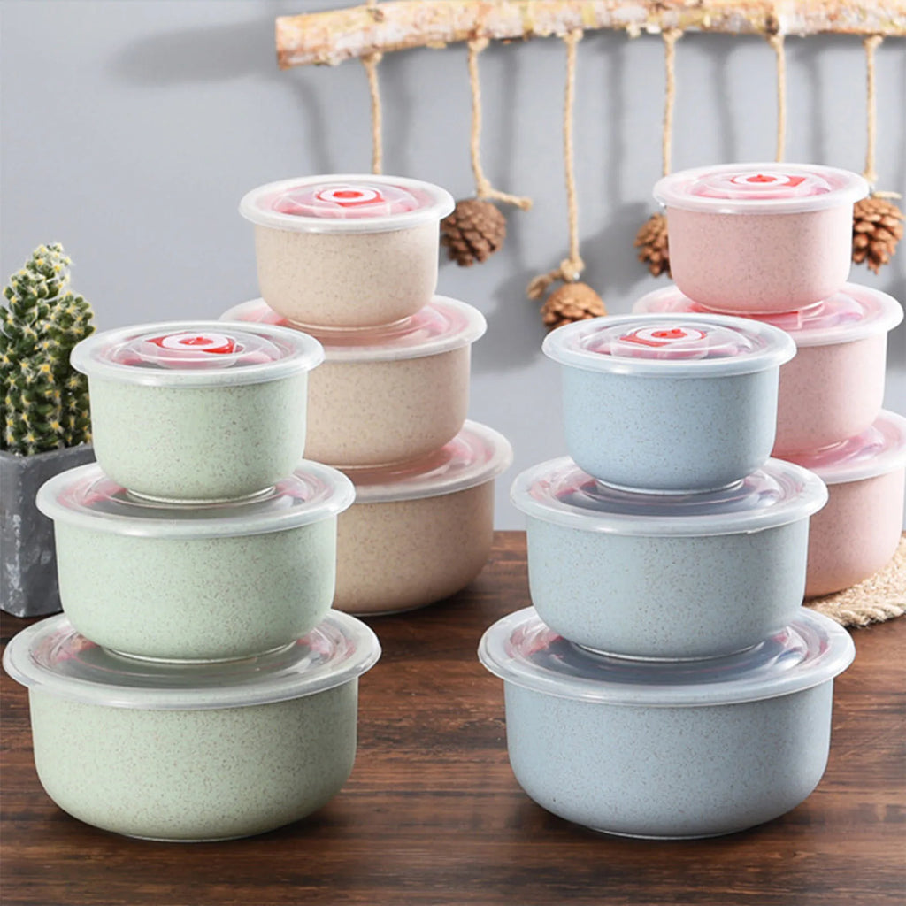 3pcs Food Storage Containers Bento Box Lightweight Food Storage Containers for Kitchen Storage Picnic Meal Prep Take Out