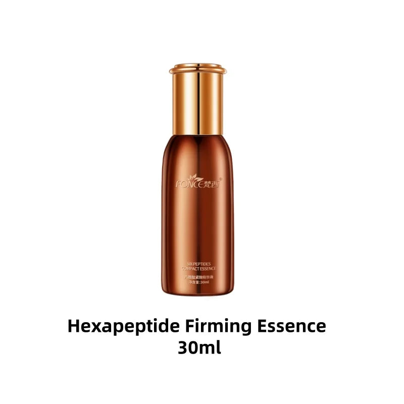 Fonce Hexapeptide Firming Anti Aging Set For Women Includes Cleanser Serum Toner And Anti Wrinkle Cream