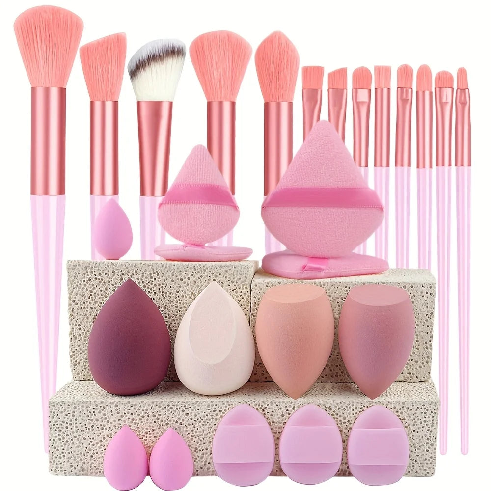 Makeup Brushes 8-29Pcs Makeup Kit Professional Women'S Cosmetic Soft Powder Brush Eyeshadow Foundation Full Set Travel Beauty Tool