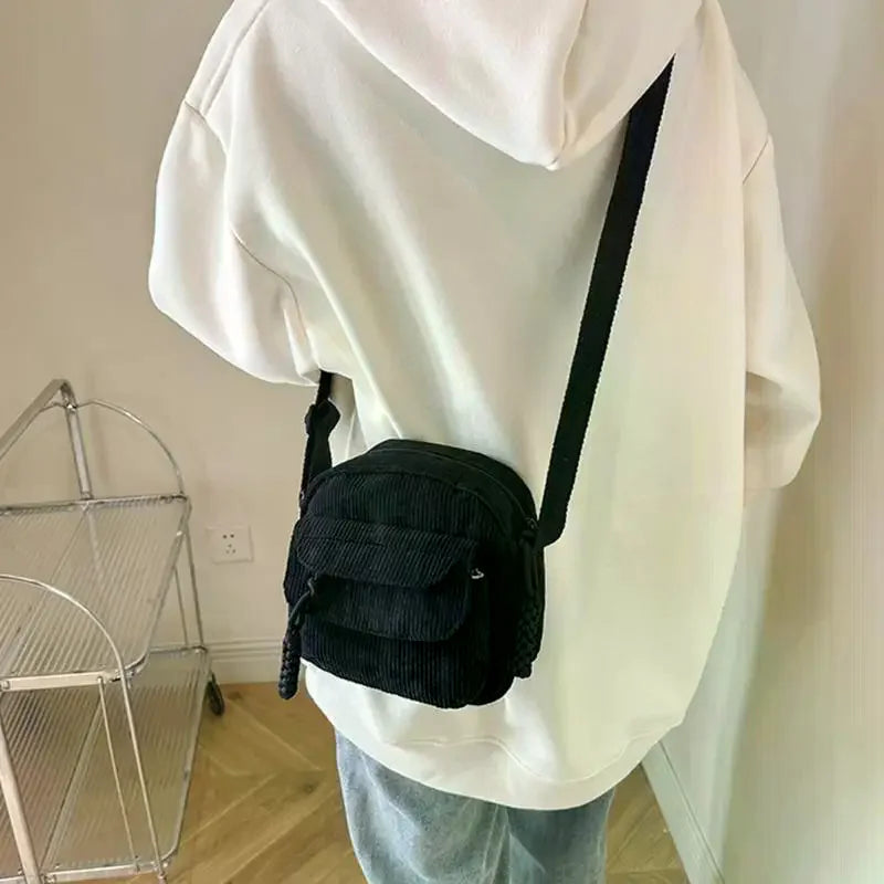 Crossbody Bag For Women Casual Style Zipper Closure Adjustable Strap Large Capacity Multi Pockets Messenger Bags Shoulder Purse