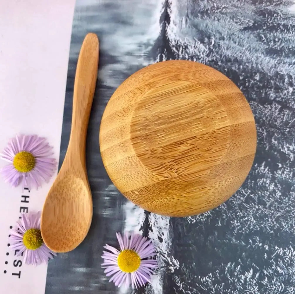 2pcs Mini Mask Mixing Bowl Set, DIY Mask Mixing Spoon Skin Care Tool, Mixing Spatula Tool to Use with Mask Bowl