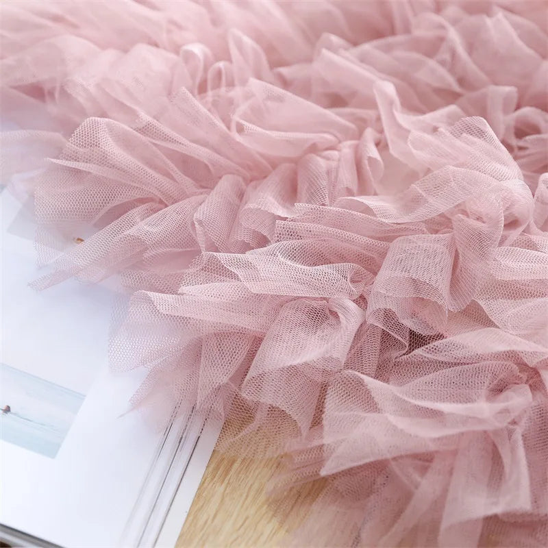 Princess Skirt for Girls Summer 2024 New Cake Skirt for Children Baby Fashion Cute Sweet Kids Dresses for Girls Girl Clothes