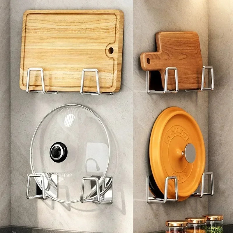 Soporte de esponjas de cocina, estante de acero inoxidable para fregadero, soportes adhesivos, escurridor, ganchos de pared, organizador de almacenamiento de accesorios