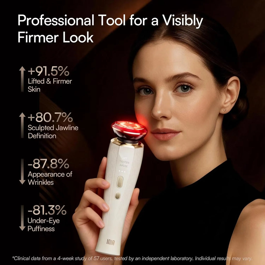 3-in-1 Facial and Neck Massage Skincare Aids, Eye Massagers Skin Tightening USB Charging Beauty Devices, Face Lifting Machine