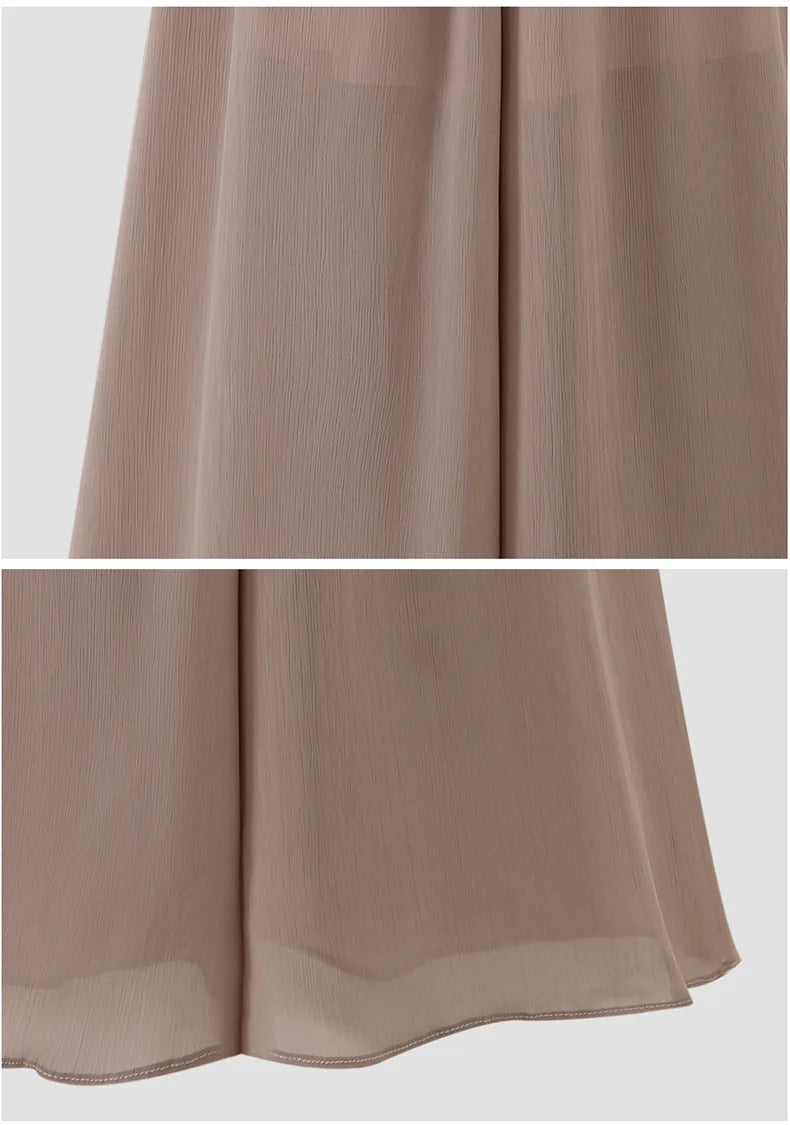 2026 Summer New Thin Women's Wide Leg Skirts Pants, Fashion Loose Ankle-Length Pants,Black Green Red,Asian Size M-5XL,6XL,7XL
