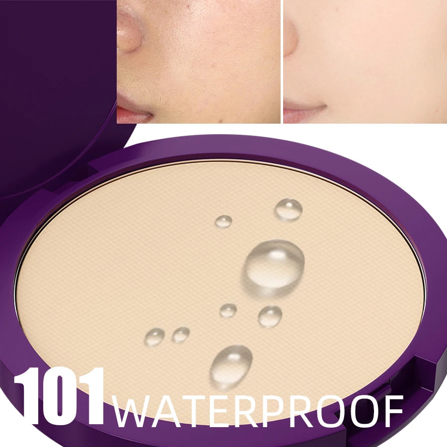 Powder Foundation Matte Full Coverage Longwear 24H Weightless Finish Five Shade Options For All Skin Tones