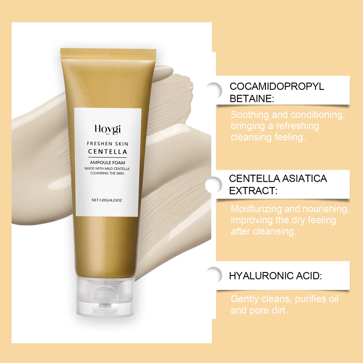 Eelhoe Centella 3-Step Skincare Set - Cleansing Oil, Foam & Serum