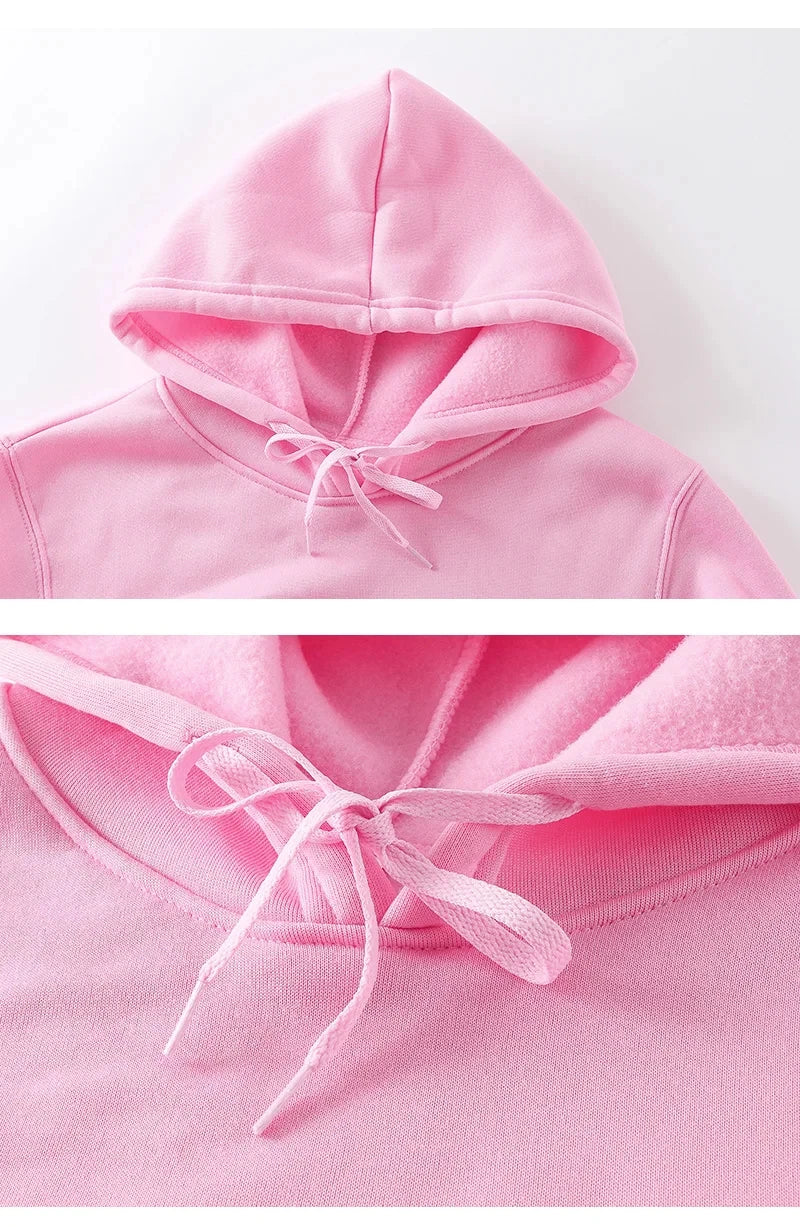 Men Women Hoodie Casual Sweatshirt Women's Hoodies Sports 2023 New Hoodie Fleece Black White Hoodie Minimalism Couple Clothes