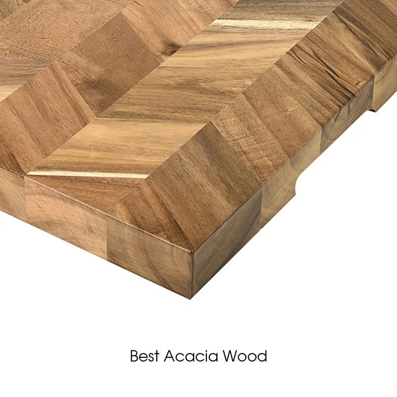 Acacia cutting board,super large cooked food cheese tray, suitable for food,  meat, vegetables and cheese, kitchen accessories