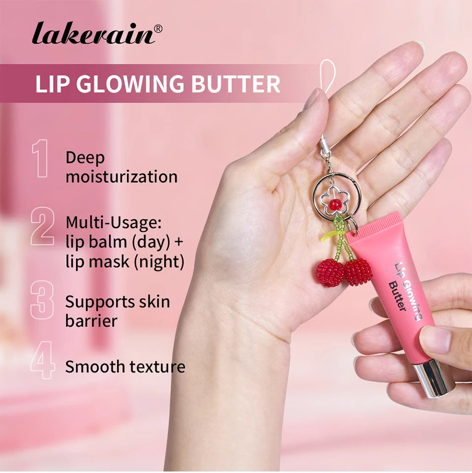 Lakerain Lip Glowing Butter Balm - Moisturizing Lip Treatment 10ml