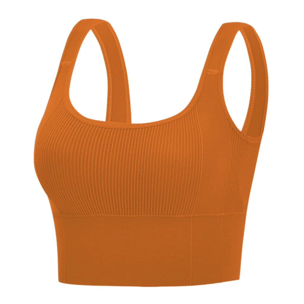 Women Summer Seamless Wireless Fixed Wide Strap Bandeau Tube Top Back Vest Casual Daily Soft Comfortable Underwear Lingerie