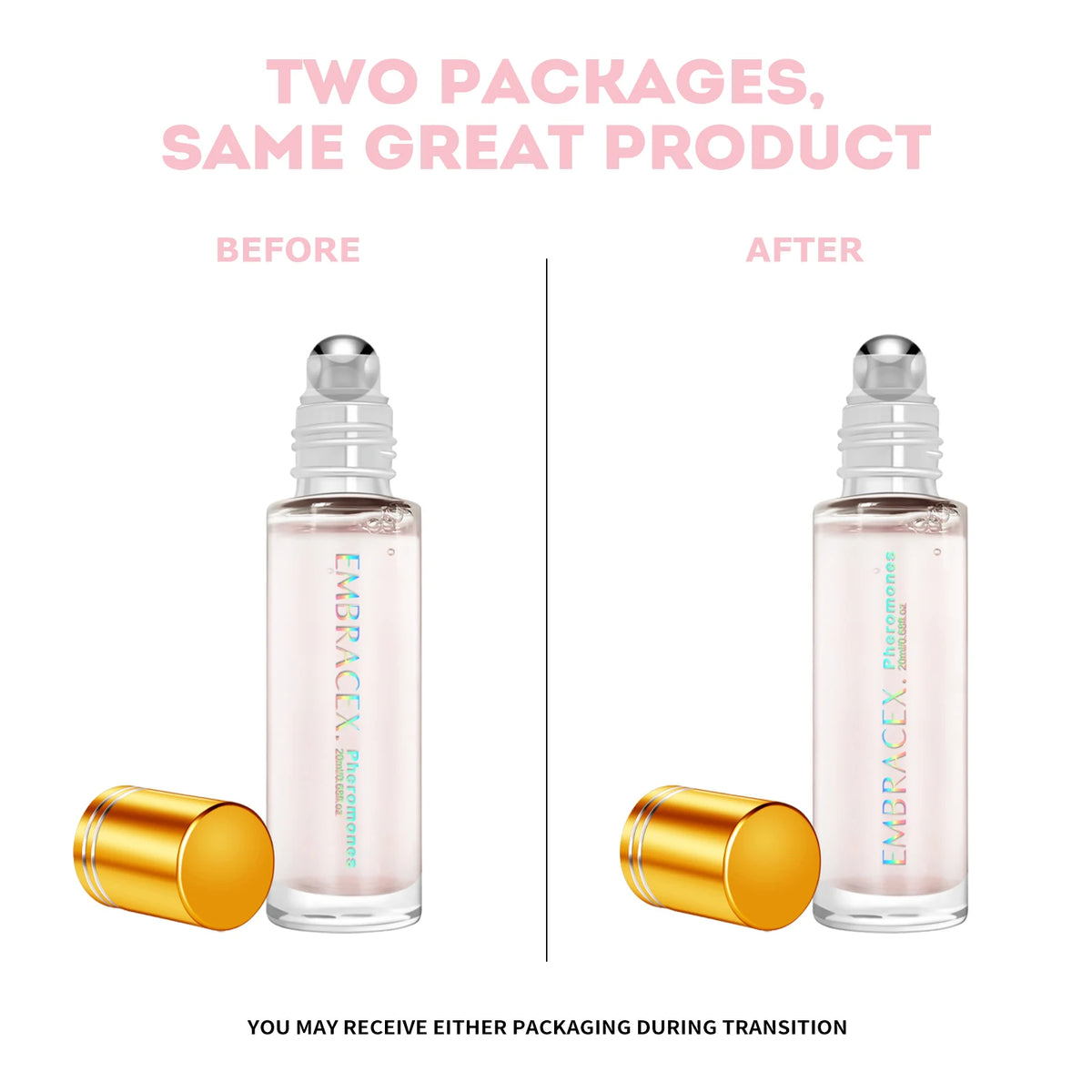 EMBRACEX Pheromone Essential Oil - 20ml Roll-On Scent with Gift Box