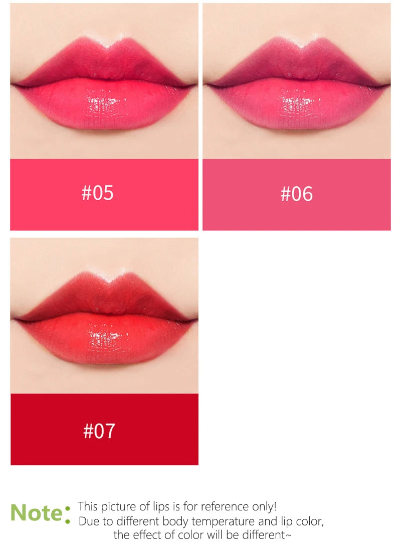 Aloe Vera Temperature Color Changing Lipstick Moisturizing Jelly Lip Balm Long Lasting Nourishing PH Reactive Lip Gloss Lip Care