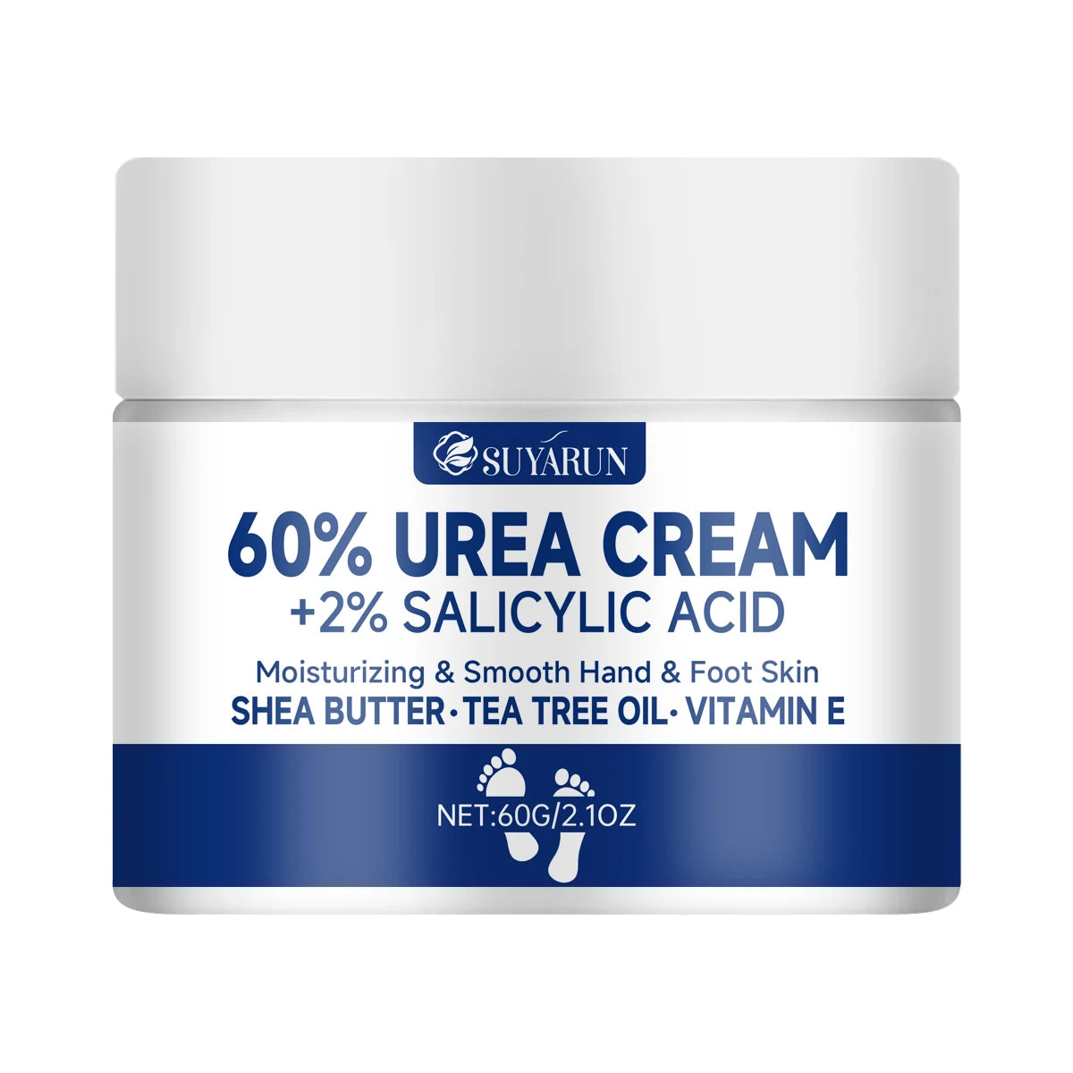 SUYARUN 60% Urea Cream for Cracked Heels and Dry Skin