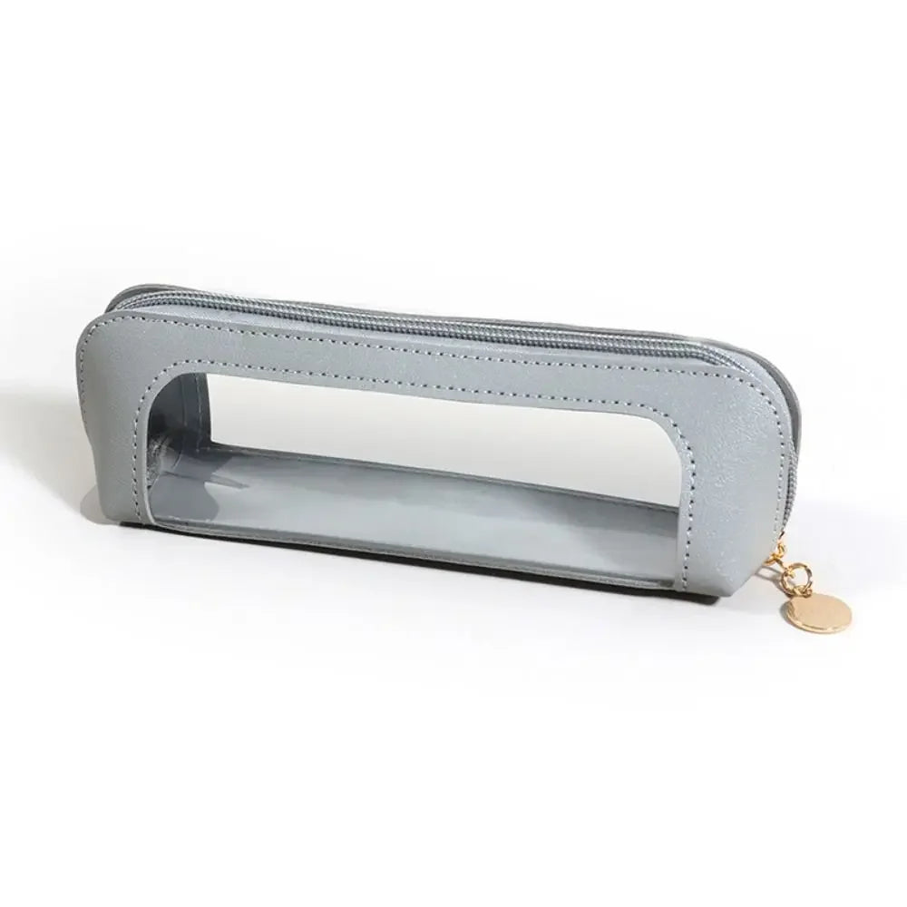 Cosmetic Bag Organizer Portable PU Leather Makeup Case For Travel Brushes And Toiletries For Travelers