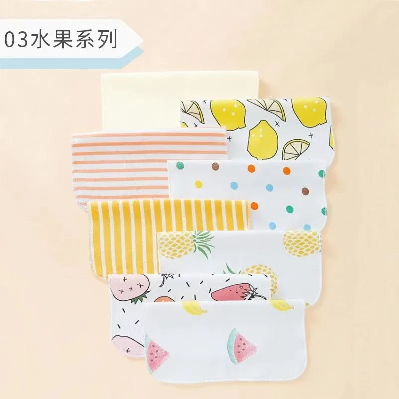 8-Piece Newborn Baby Cotton Washcloth and Towel Set