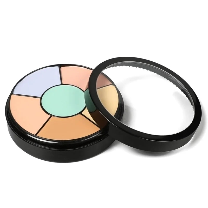 3/6-color Concealer Palette with/No Brush Cream Texture Moisturizer Concealer Modify Enhance Contours Lasting Makeup Waterproof
