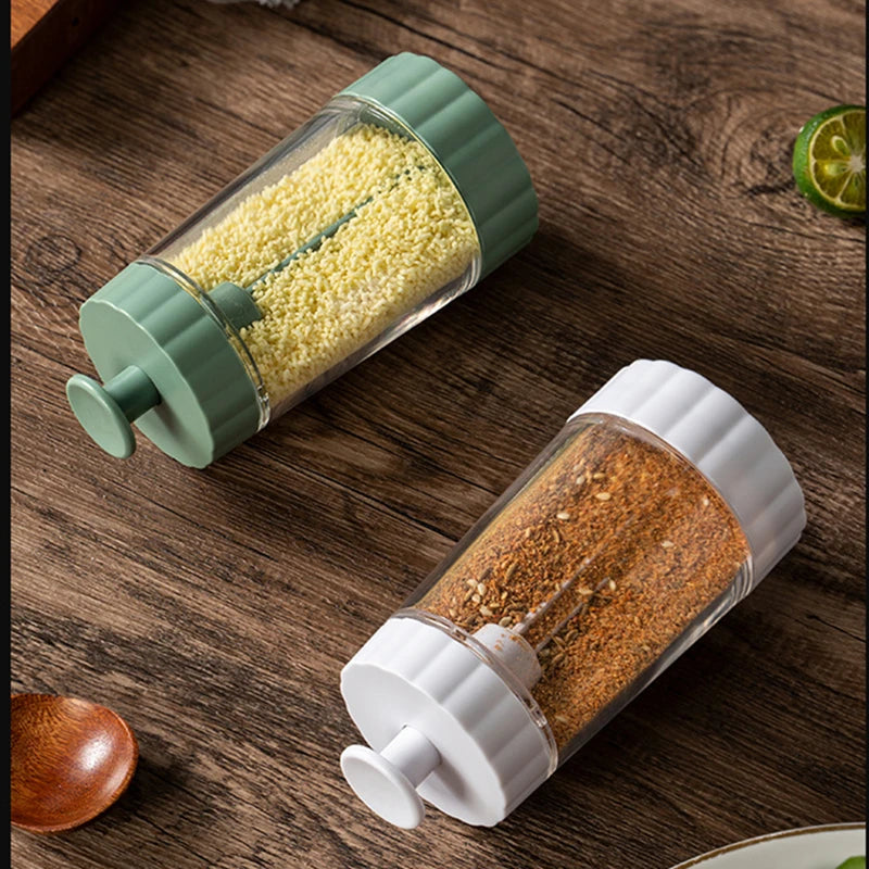 Botes de condimentos de cocina para especias, sal y pimienta, organizador de especias, tarro de condimentos para barbacoa, utensilio de cocina