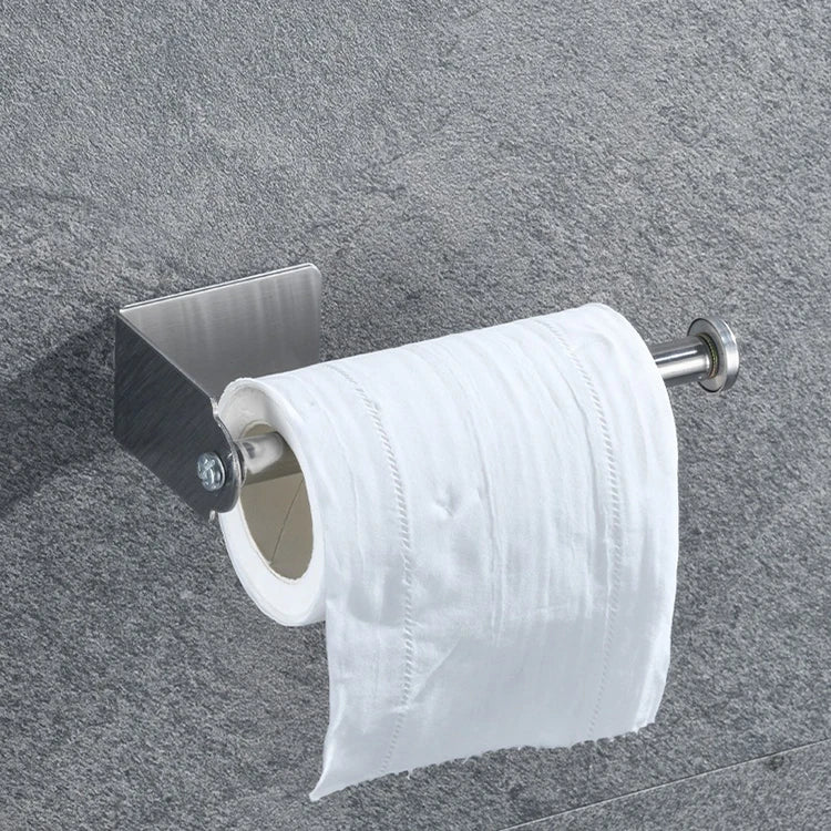 Toallero de cocina de acero inoxidable, soporte para papel de cocina, organizador debajo del fregadero, estante de almacenamiento alargado, accesorios para fregadero SNJ007