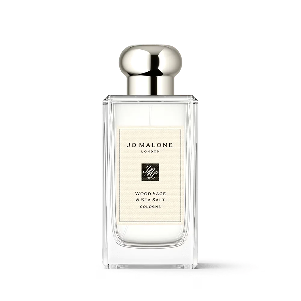 Jo Malone Wood Sage & Sea Salt Cologne 100ml Fresh Marine Woody Fragrance Long Lasting Unisex Perfume Luxury Gift