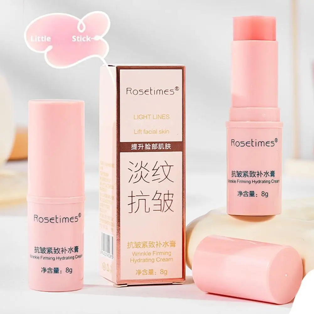 8g Instant Wrinkle Removal Balm Collagen Stick Anti Fine Aging Line Lifting Whitening Skin Moisturizing Firming Korean Care