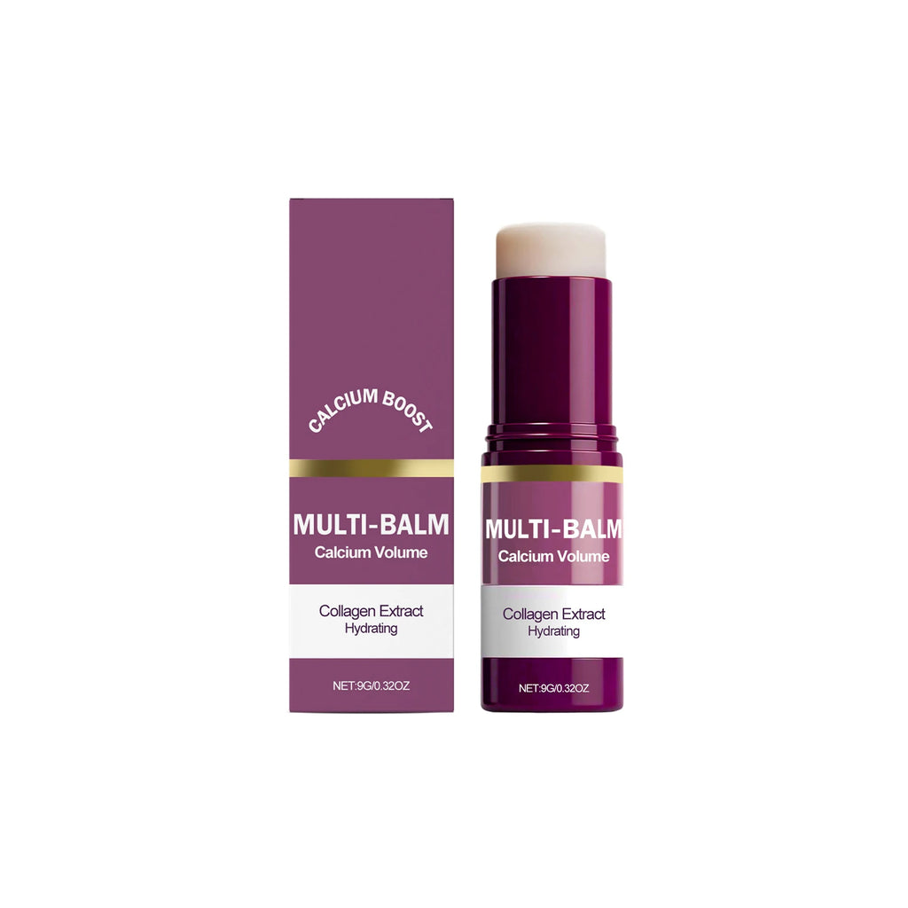 Korean Calcium Volume Multi Balm+Calcium Collagen Moisturizer+Pore Firming Essence Gentle & Moisture Routine for Daily Skincare