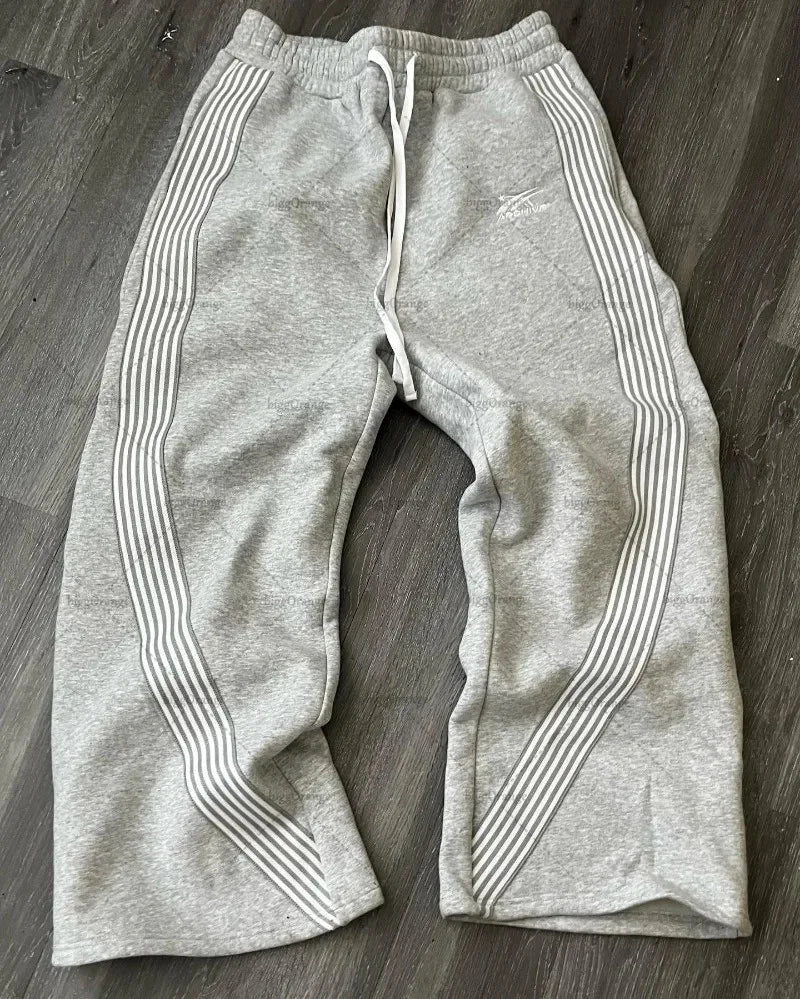 Unisex Embroidered Camouflage Jogger Sweatpants With Drawstring Comfort For Men And Women