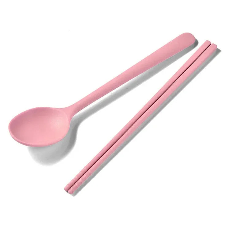 Colección de utensilios de cocina de silicona para cenar Palillos de sushi Cucharas de café y postre