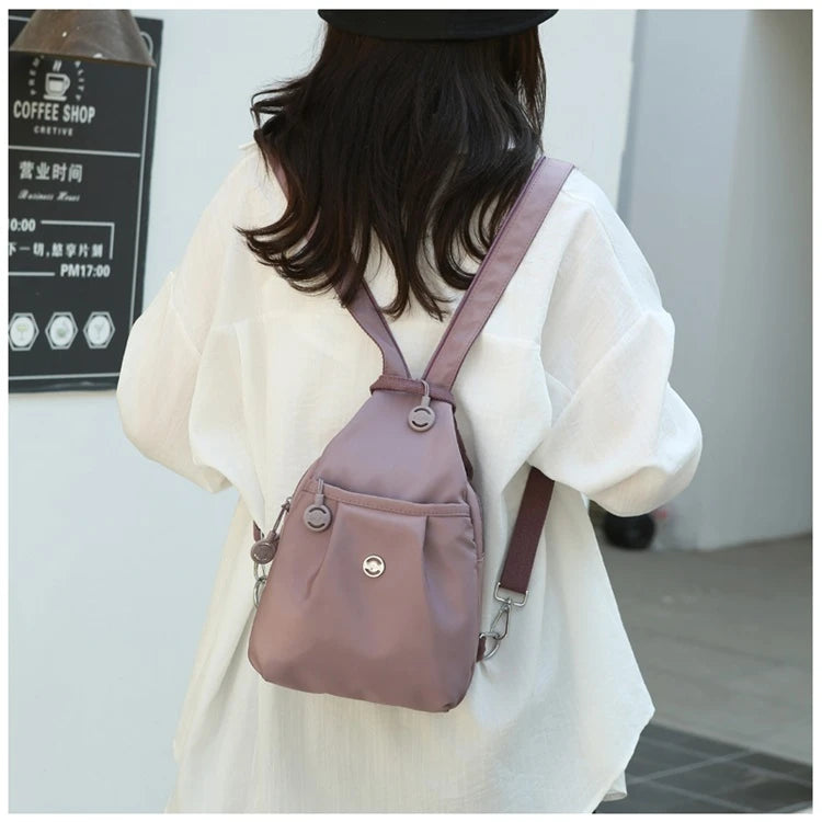 Fashion Casual Women's Chest Bag High Quality Women's Backpacks Multi Functional Shoulder Bag Large Capacity Women's Handbags