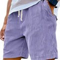 Men's Retro Corduroy Casual Shorts Men Fashion Solid Sweatpants Harajuku Corduroy Short Pants New Men Clothing Roupas
