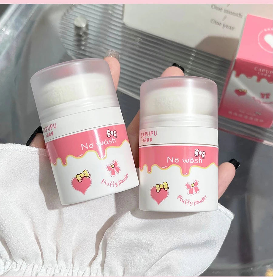 Hair mark powder cosmetic filling reissue artifact fluffy powder lazy powder powder control oil non-washing powder girl