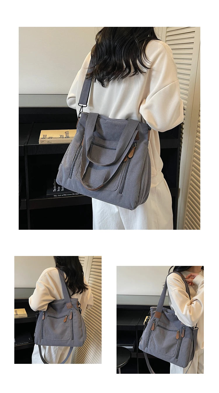 Fashion Casual Women's Shoulder Bag Large Capacity Women's Crossbody Bag High Quality Tote Bag Multi Functional Women's Handbags