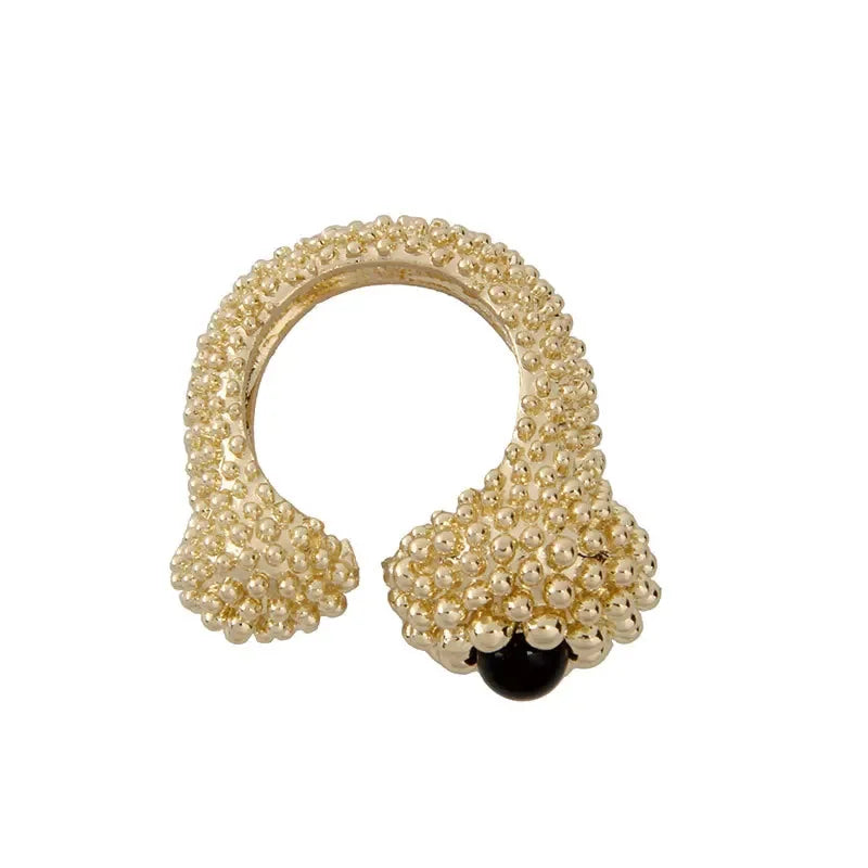 Fashion Jewelry Luxury Temperament Metal Open Rings For Women'S Girl Wedding Gifts Popular Design Accessories Dropshipping